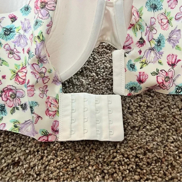 Secret Treasures 52469 Women Floral Light Lined Back Smoothing T Shirt Bra 40DDD - Picture 12 of 13